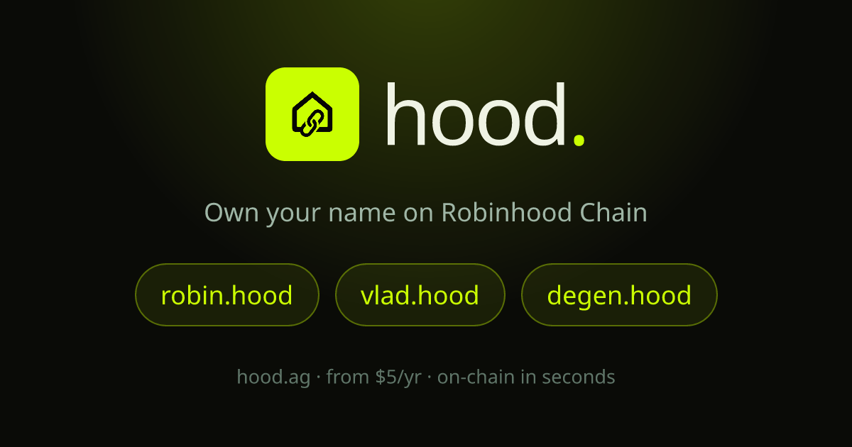 hood. — .hood name service screenshot